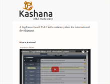 Tablet Screenshot of kashana.org